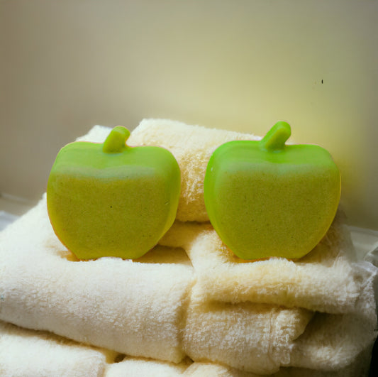 Clay Facial Soaps | Green Apple | Perfect for Oily to Combination Skin | Pack of 2.