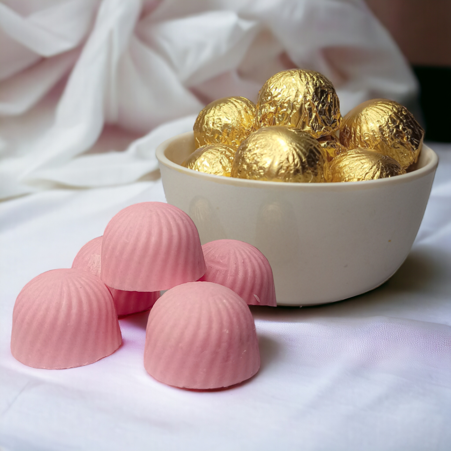 Rosy Caramel Chocolate Jar - 10Pcs
