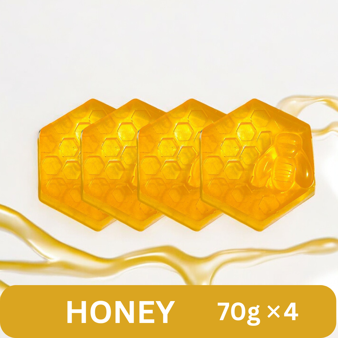 Gentle Honey Soap  - Pack of 4