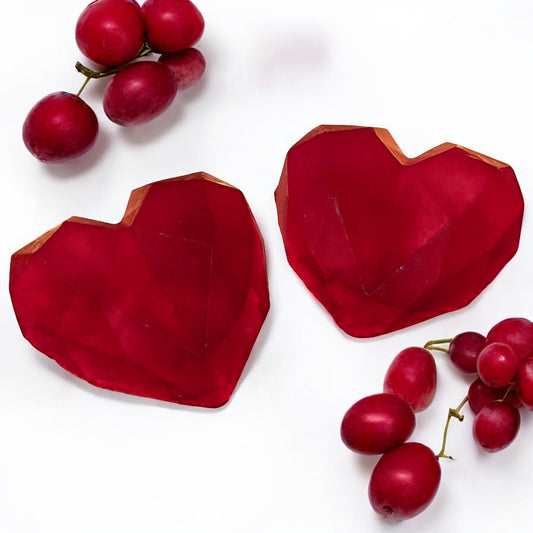 Red Wine Soap, Pack of 2