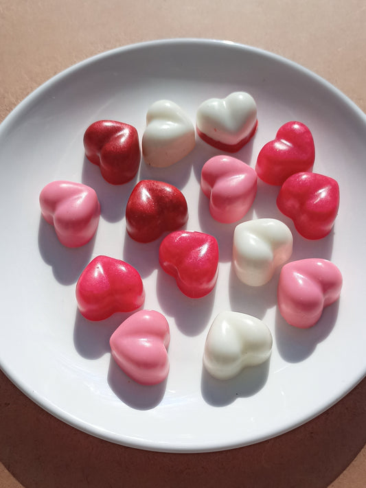 Mini Soaps Jar (Cupid hearts & gift box)