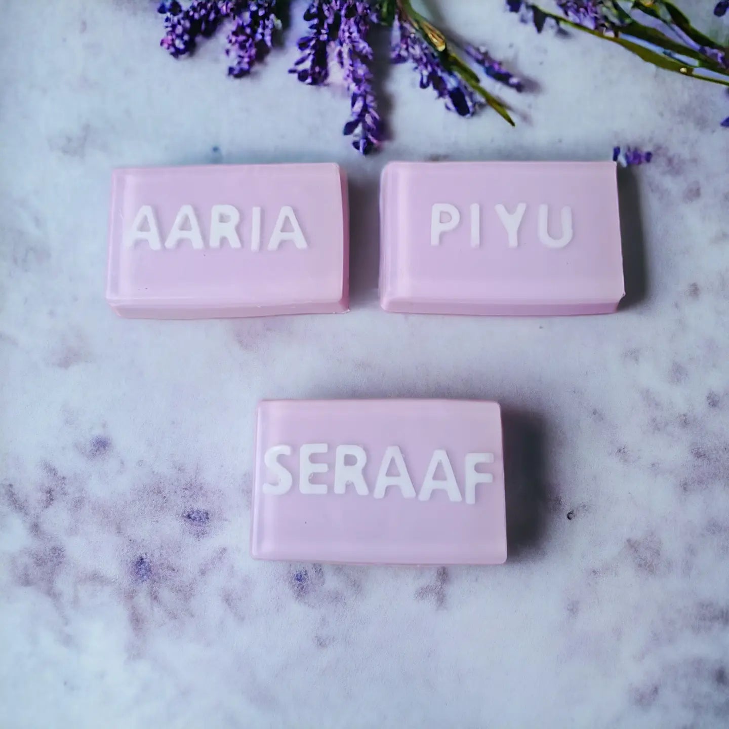 Customized Name Soap