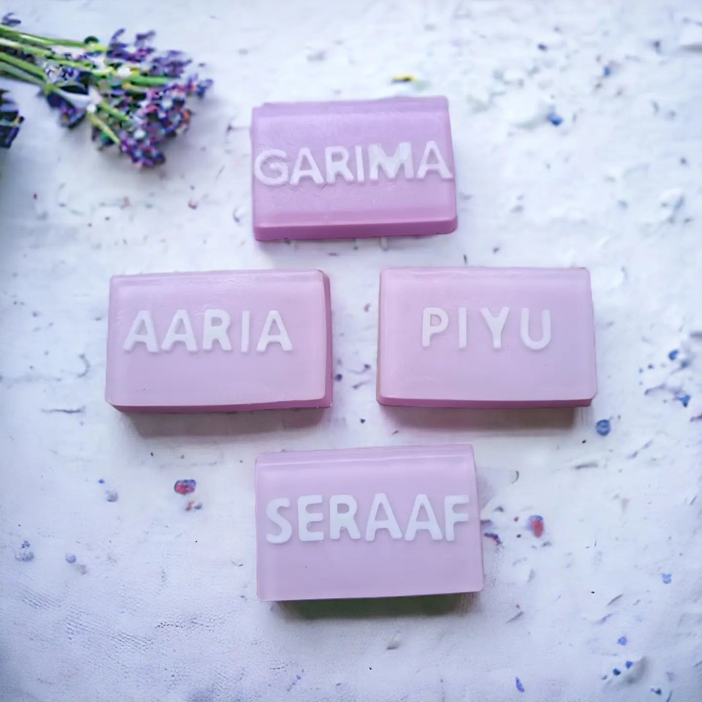 Customized Name Soap
