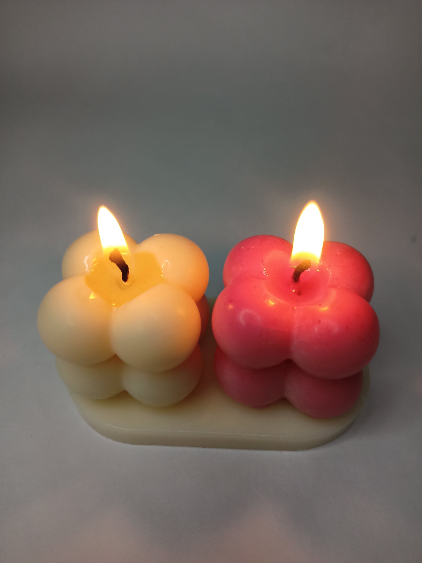 Scented Bubble Candle Trio