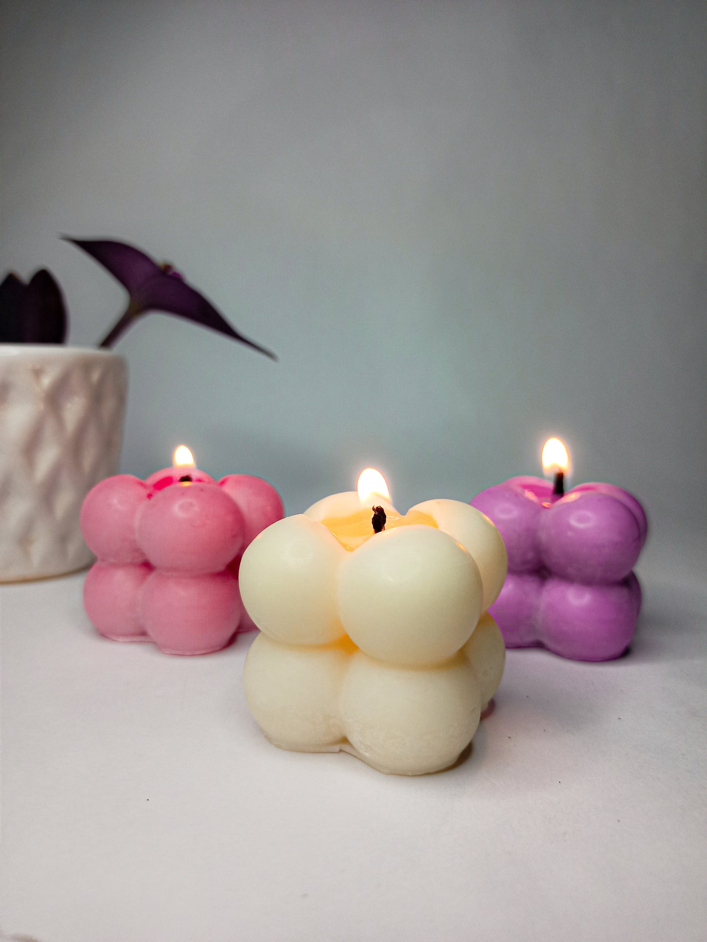 Aromatic Bubble candle (1pc)
