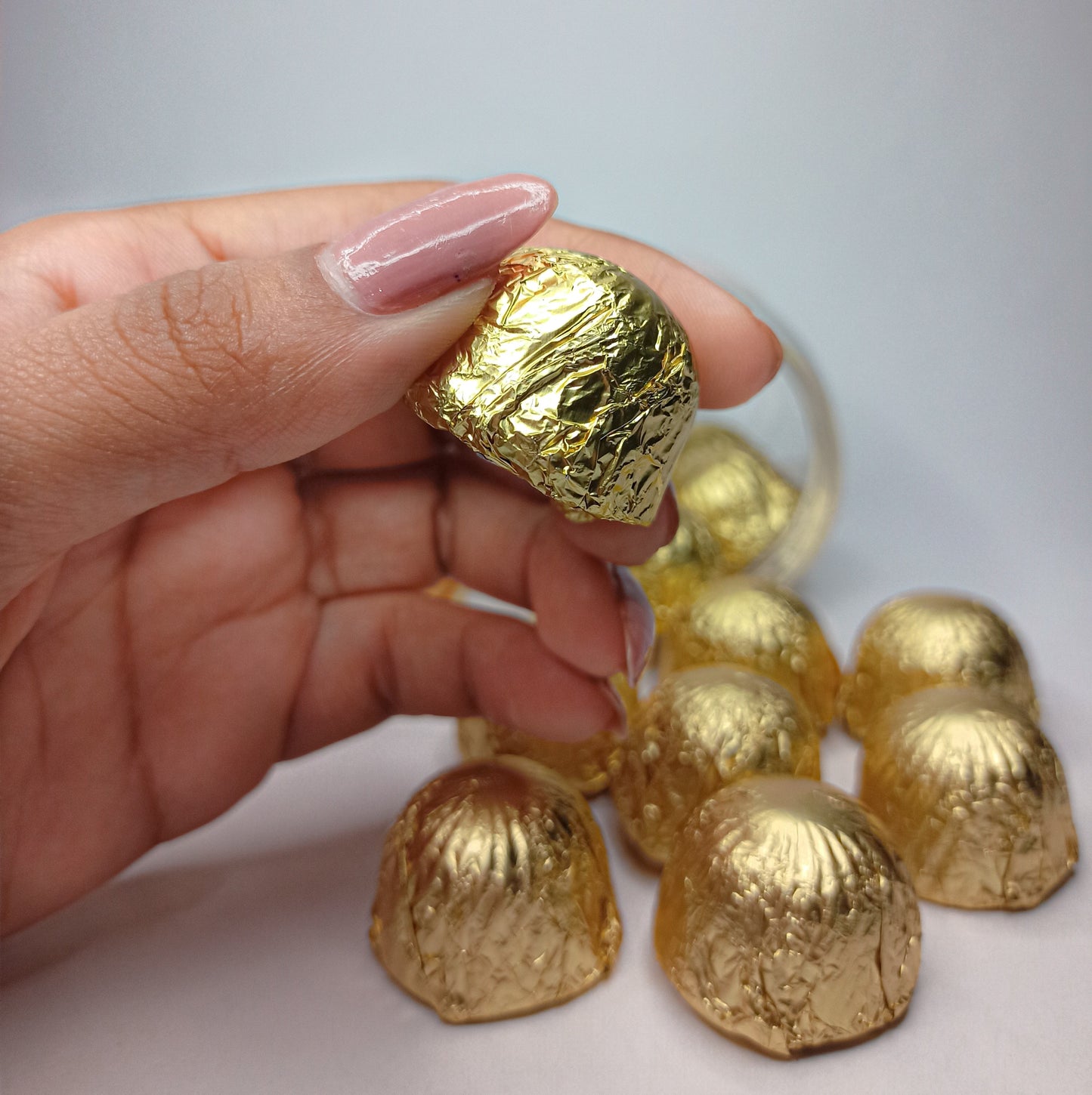 Rosy Caramel Chocolate Jar - 10Pcs