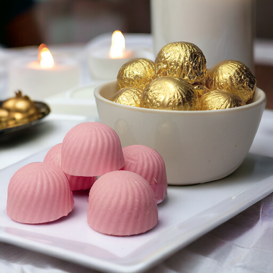 Rosy Caramel Chocolate Jar - 10Pcs
