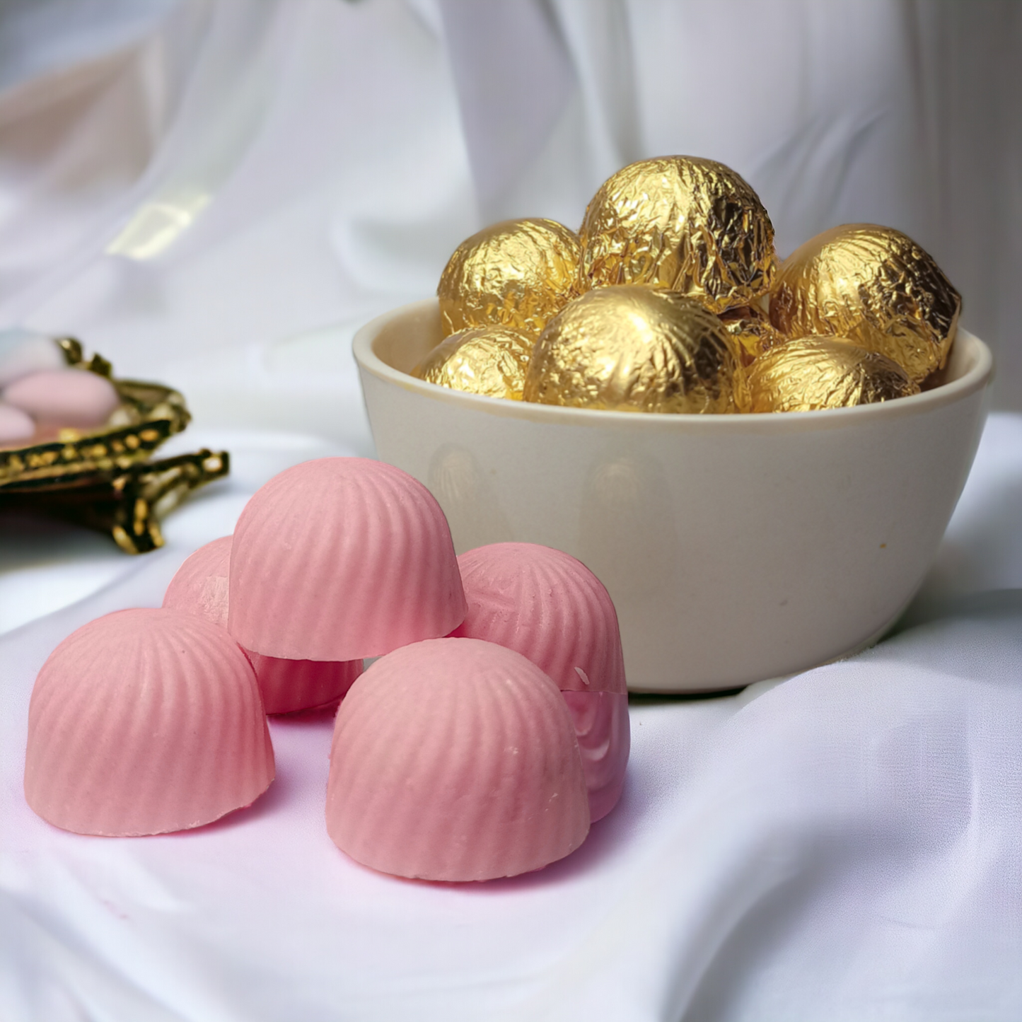 Rosy Caramel Chocolate Jar - 10Pcs