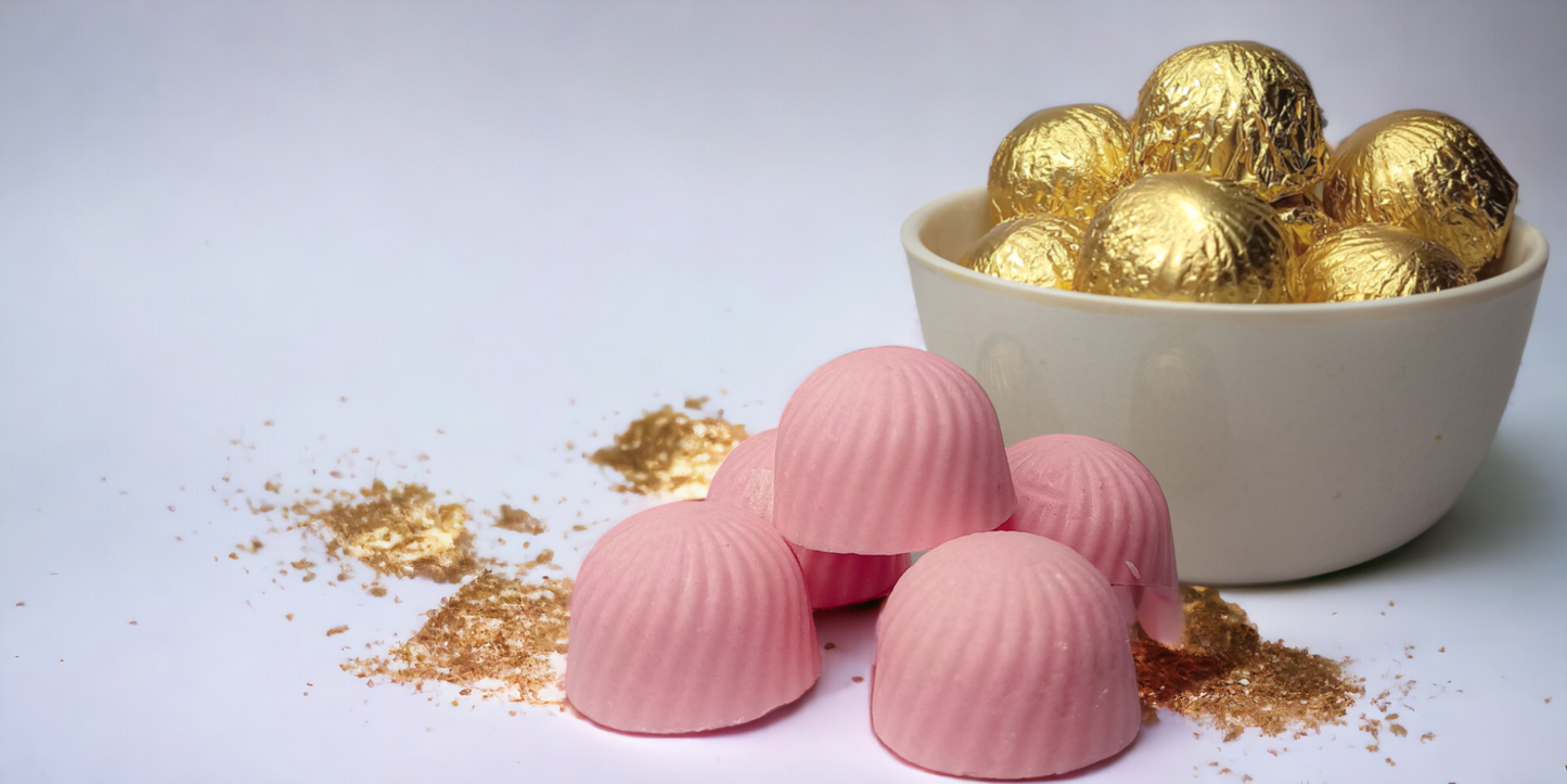 Rosy Caramel Chocolate Jar - 10Pcs