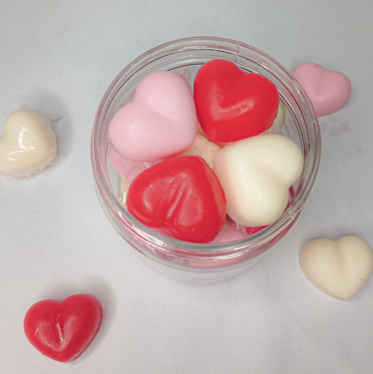 Mini Soaps Jar (Cupid hearts & gift box)