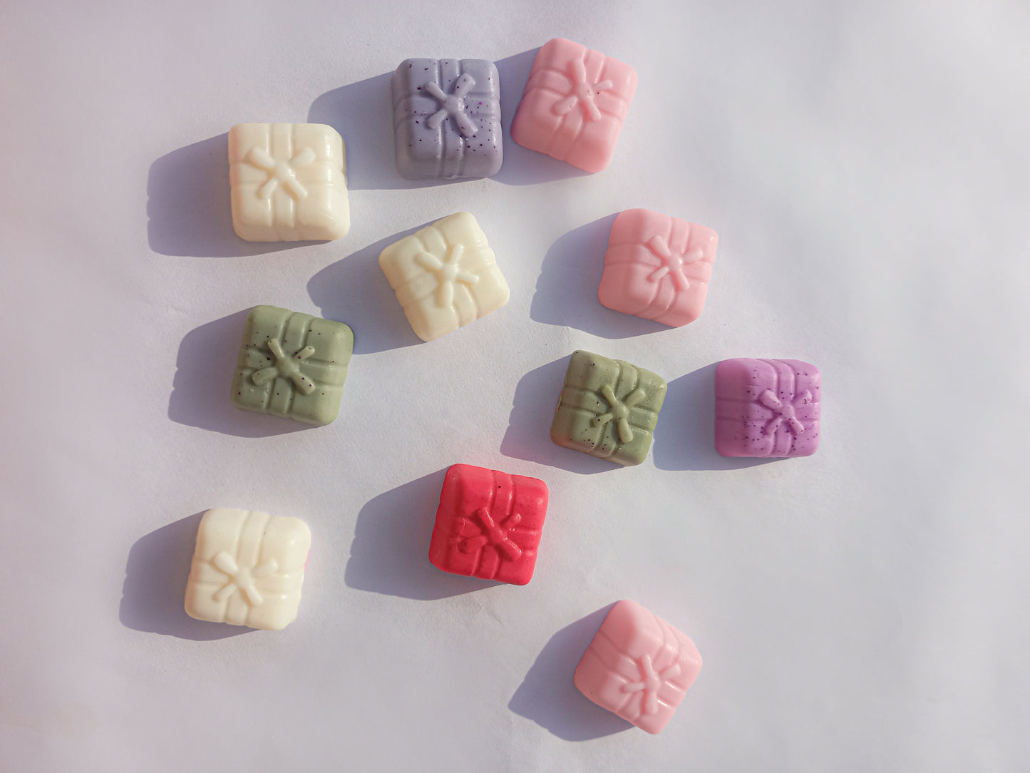 Mini Soaps Jar (Cupid hearts & gift box)