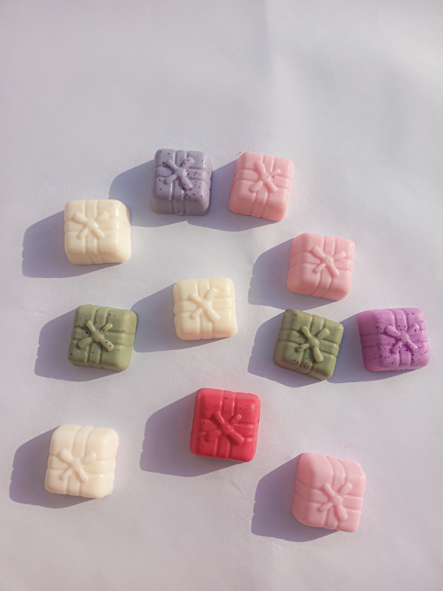 Mini Soaps Jar (Cupid hearts & gift box)