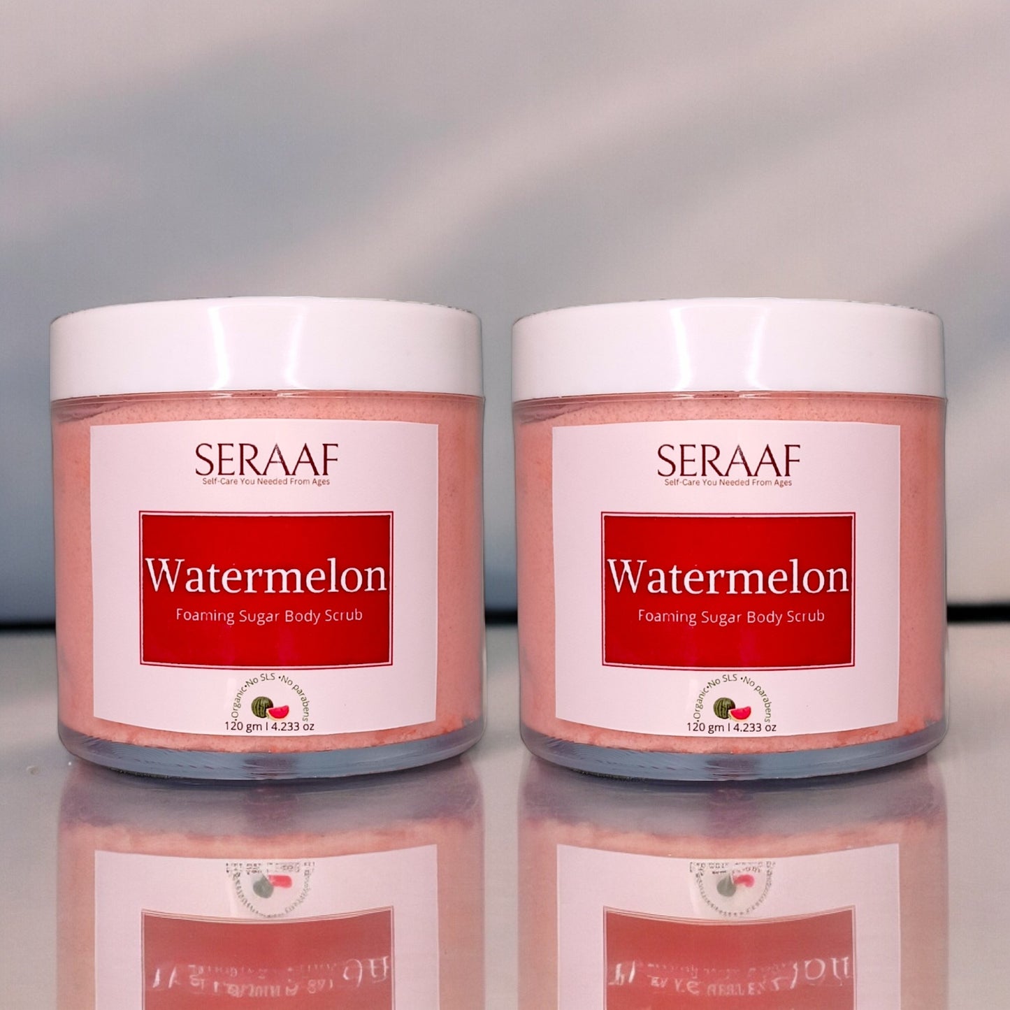 Exfoliating Watermelon Body Scrub - Pack of 2