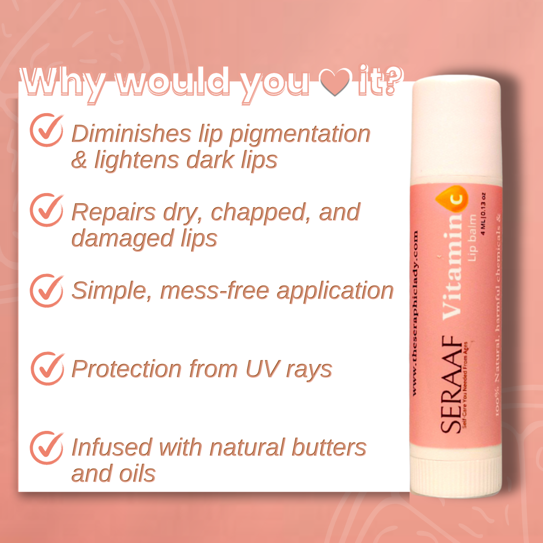 Vitamin C Lip Balm - Pack of 2