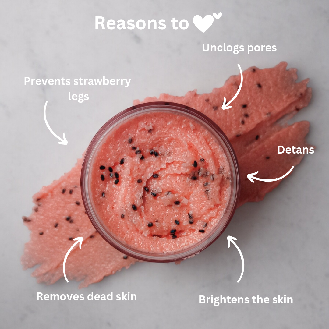 Exfoliating Watermelon Body Scrub