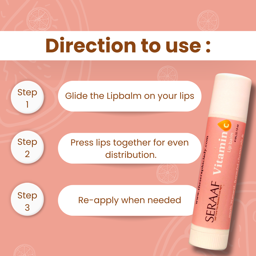 Vitamin C Lip Balm - Pack of 2